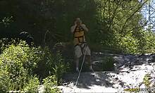 Blonde Hiker with Ponytail Double-Teamed by Hung Partners