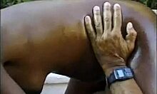 I oiled ebony rides my cock like a crazy bitch