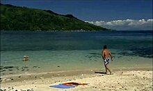 Underwater Hardcore Sparks a Wild FFM Threesome on Wet Sand.