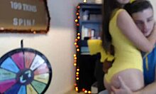Teen 18+ in yellow onesie cosplay almost gets fucked 😏