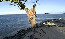 two tanned blondes say, 'we're enjoying passionate love-making outdoors'