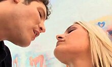 Smooth Pussy Blonde Gets Brutal Fingering And Fucking On Camera