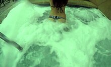 Craving My Brunette Girlfriend in Steamy Shower Action