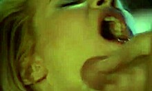 Short-Haired Blondie Takes Multiple Big Dicks in Outdoor Gangbang