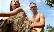 beautiful brunette relishes intense hardcore session with well-endowed guy