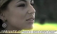 Ponytailed Blonde Pornstar Talking To Camera About Porn Experience