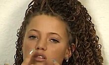 Curly-Haired Babe, Why So Wild with Solo Masturbation Fun?!