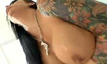 Ass-tastic girlfriend in fishnets craves hardcore sex with a mature stud. Her moves are pure fire!