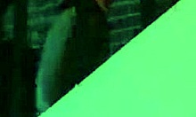 Tatted-Up Girlfriends Fucking In Seedy Club!