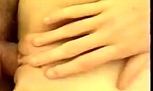 Auburn-haired teen rides and sucks gross old man's cock in bold spooning.