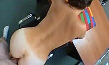 Hairy Pussy Slut Brutally Fucked In POV