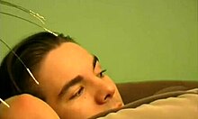 Short-Haired Redhead Rides Massive Cock on Cam!