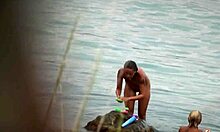 Two nudist girlfriends caught skinny dipping in a hidden spot. So carefree!