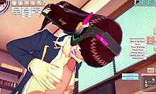 OH MY GOD, D VA GETS FUCKED IN THE ROOM!