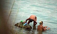 Two nudist girlfriends caught skinny dipping in a hidden spot. So carefree!