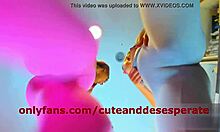 isabela and valery dancing with thick camel toes, wet pussies! 😍