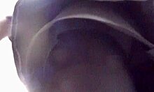 upskirt video of leggy chick in shop