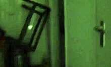 Pregnant brunette girlfriend gets pussy fucked furiously from behind at the gym.