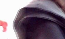 upskirt video of leggy chick in shop