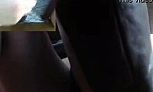 fun-loving babe teases her pussy on webcam at work