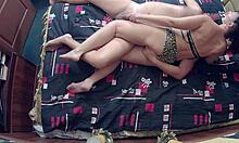 handjob of my mature wife on new sheets upper view couple amateurs