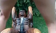 Why Is She Fucking That Statue Outdoors?