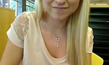 I show my massive breasts before masturbating in public.