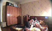 Black Pants Beauty Deepthroats Cock in Missionary, Riding, and Doggystyle Positions