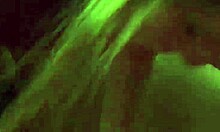 submissive chick in red t-shirt gives pov blowjob to boyfriend