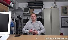 Ginger snaps hard on this big black dick. Man, fuck you cracker for real!