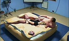 check this out, seductive blonde in stockings lazily blows her man... hot! 😍