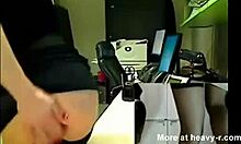 Blonde fucks tight holes with toys in stockings!