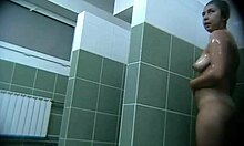 wet ass beauty teasing in the shower everyone