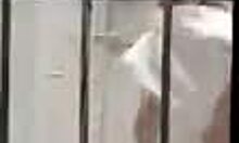 Can you believe this blond amateur showering naked on hidden cam?