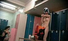 skinny hottie reveals perfect nude body on hidden cam