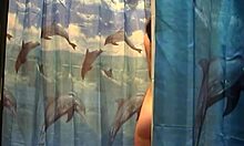 Brunette Showers With Wet Ass On Hidden Cam