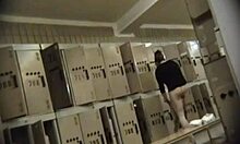 Kinky babe shows tits and legs 😏