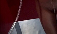 Brunette Chick Reveals Her Nude Wet Body On Hidden Cam