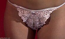 Hey, check this smooth pussy amateur flashing her tight slit on hidden cam!