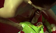 Beautiful brunette likes to watch herself undressing through the mirror