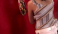 This Spicy Slut Slips Into Her Seductive Colorful Bikini