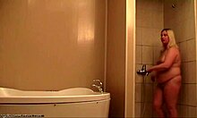 watch chubby milf shower spied on hidden cam