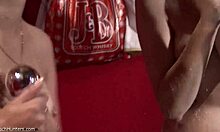 two bitches shower with shaved pussies