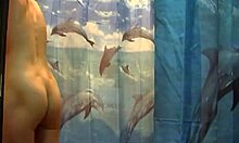 Smoking Hot Bitch Gets Naked In Shower