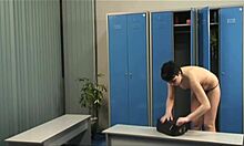 lustful women chat half naked in changing room