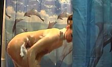 Smoking Hot Bitch Gets Naked In Shower