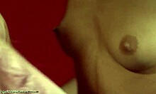 These wild teen babes strip down together in the changing room unnoticed