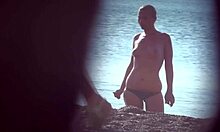 Shy teen 18+ topless on nudist beach?