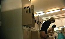 omg, caught this skinny milf undressing on hidden cam today