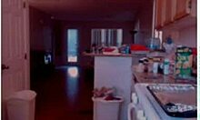 redhead flaunts her thick booty and tits